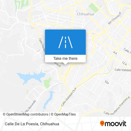 Mapa de Calle De La Poesía