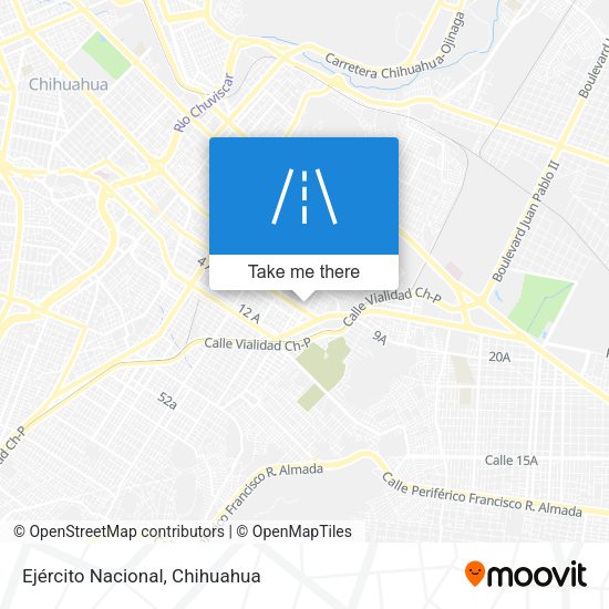 Ejército Nacional map