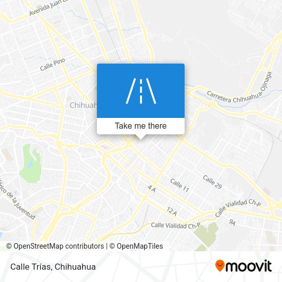 Mapa de Calle Trías