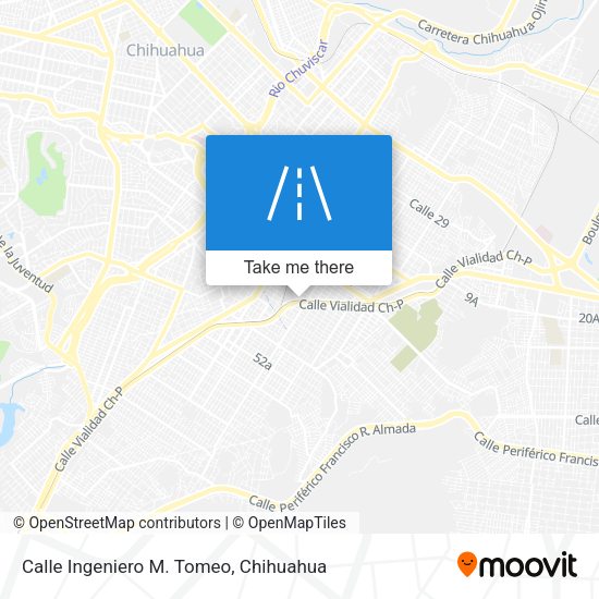 Mapa de Calle Ingeniero M. Tomeo
