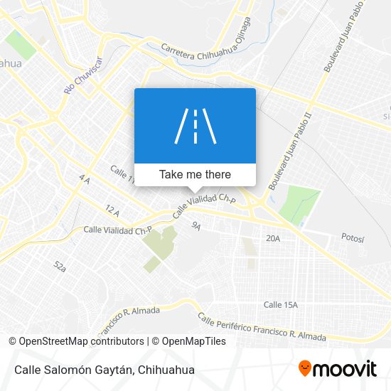 Calle Salomón Gaytán map