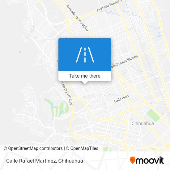 Calle Rafael Martínez map