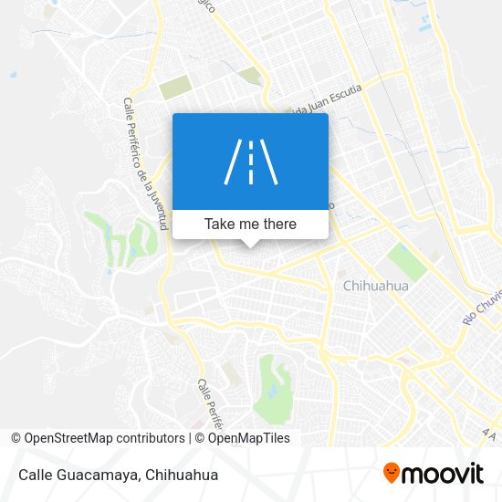 Mapa de Calle Guacamaya