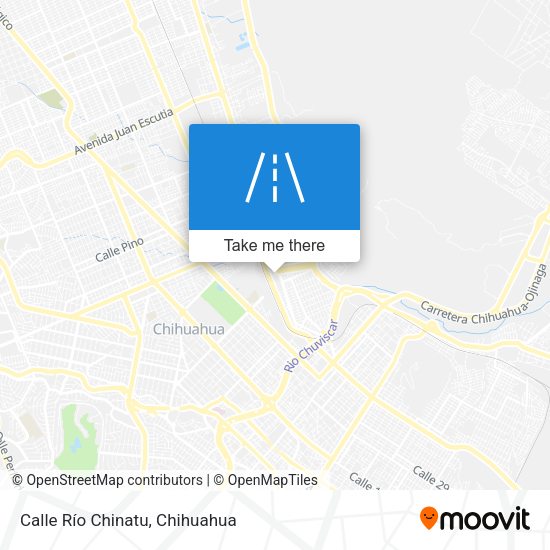 Calle Río Chinatu map
