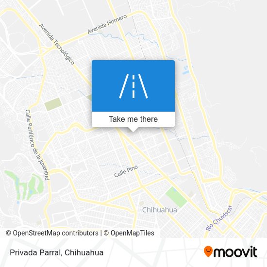 Mapa de Privada Parral