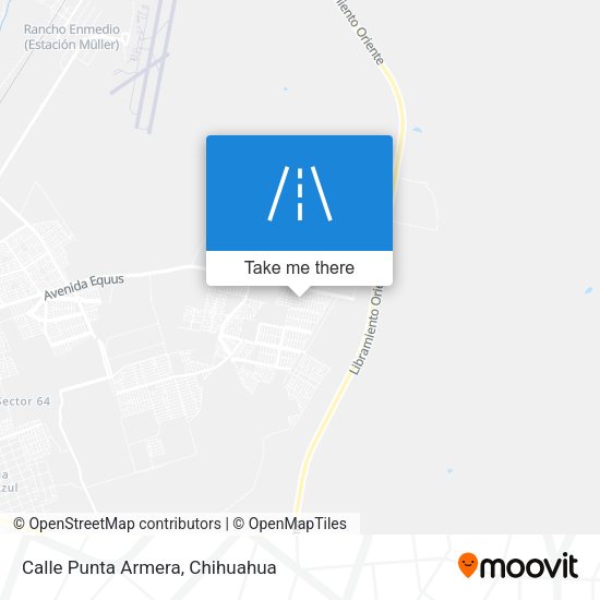 Mapa de Calle Punta Armera
