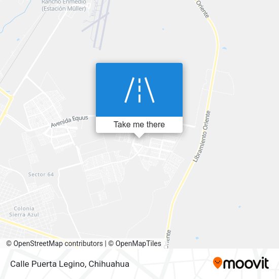 Calle Puerta Legino map