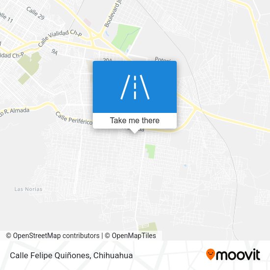 Calle Felipe Quiñones map