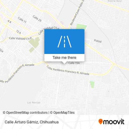 Calle Arturo Gámiz map