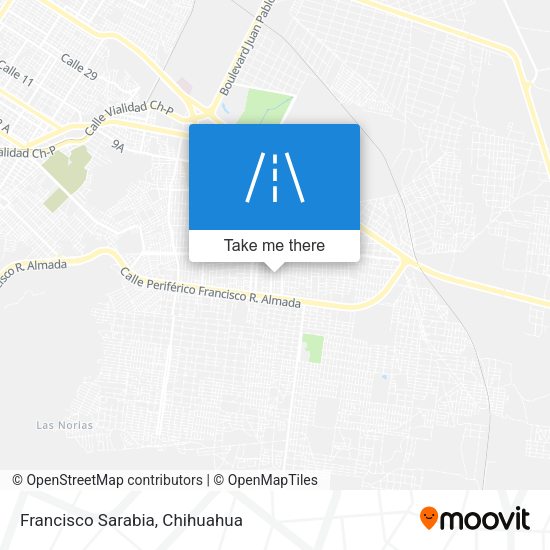 Mapa de Francisco Sarabia