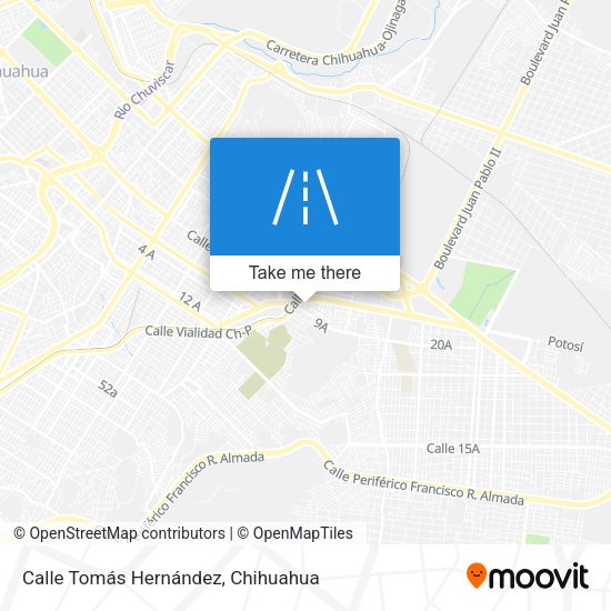 Calle Tomás Hernández map