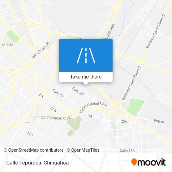 Mapa de Calle Teporaca