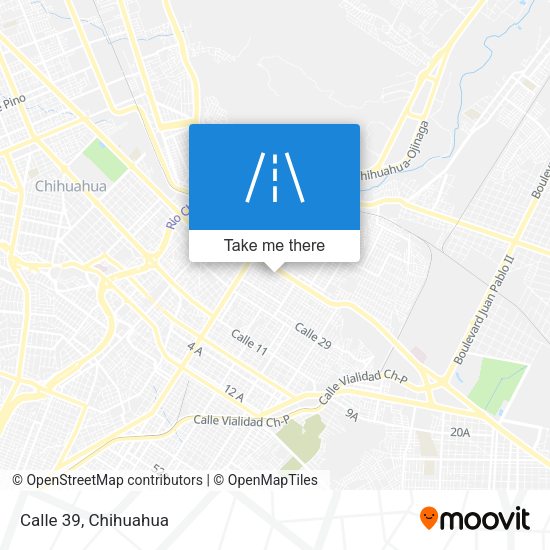 Mapa de Calle 39