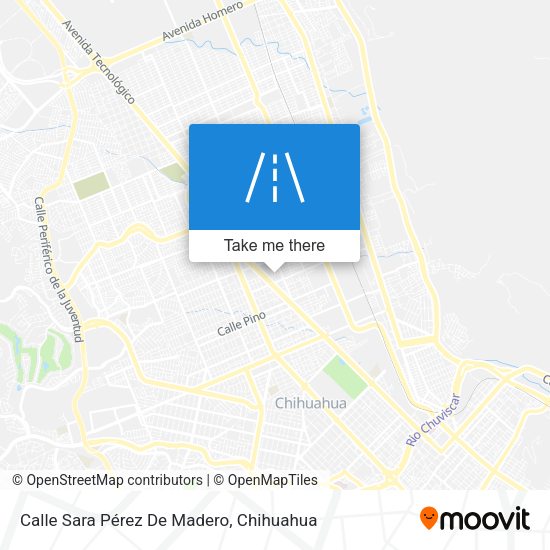 Calle Sara Pérez De Madero map