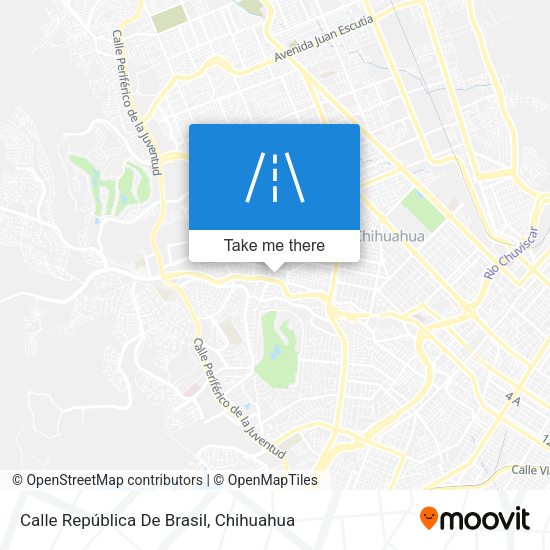 Calle República De Brasil map