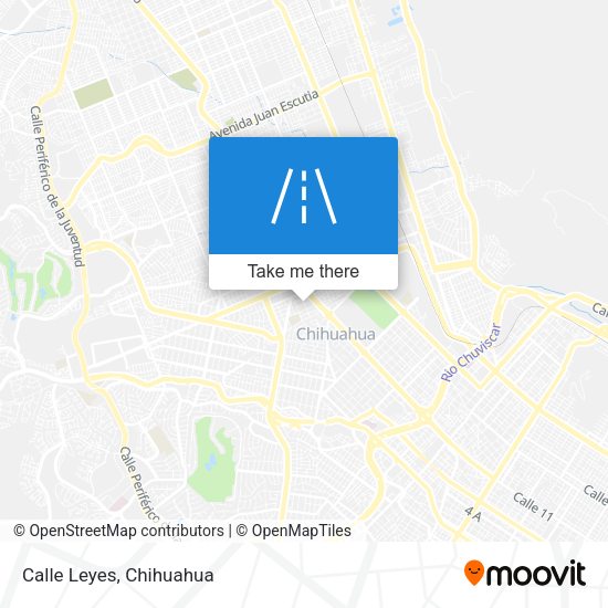 Mapa de Calle Leyes