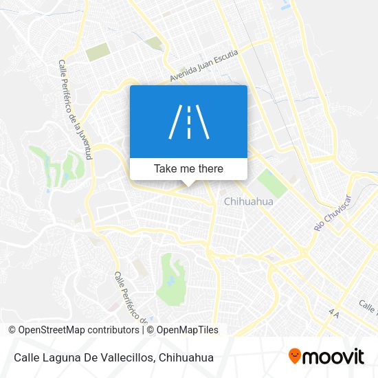 Mapa de Calle Laguna De Vallecillos