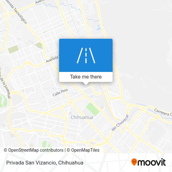 Privada San Vizancio map