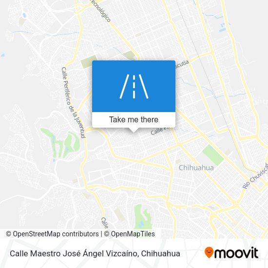 Calle Maestro José Ángel Vizcaíno map