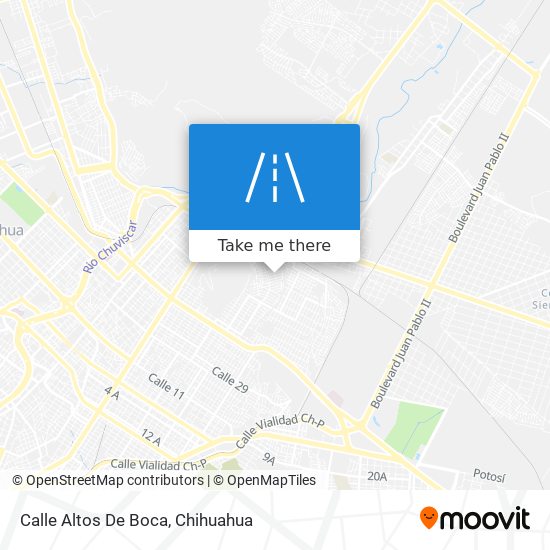 Calle Altos De Boca map
