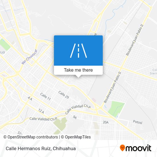 Calle Hermanos Ruíz map