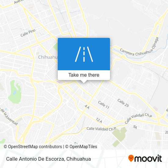 Calle Antonio De Escorza map