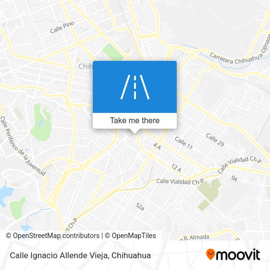 Calle Ignacio Allende Vieja map