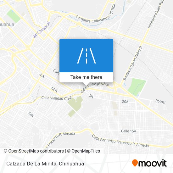 Calzada De La Minita map