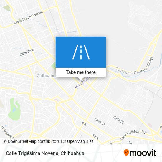 Calle Trigésima Novena map