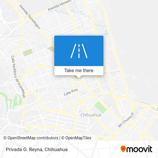 Mapa de Privada G. Reyna