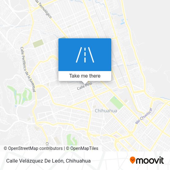 Calle Velázquez De León map