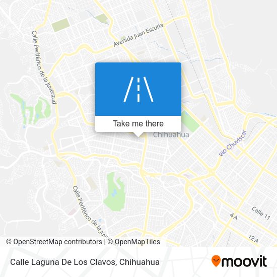Mapa de Calle Laguna De Los Clavos