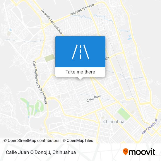Calle Juan O'Donojú map