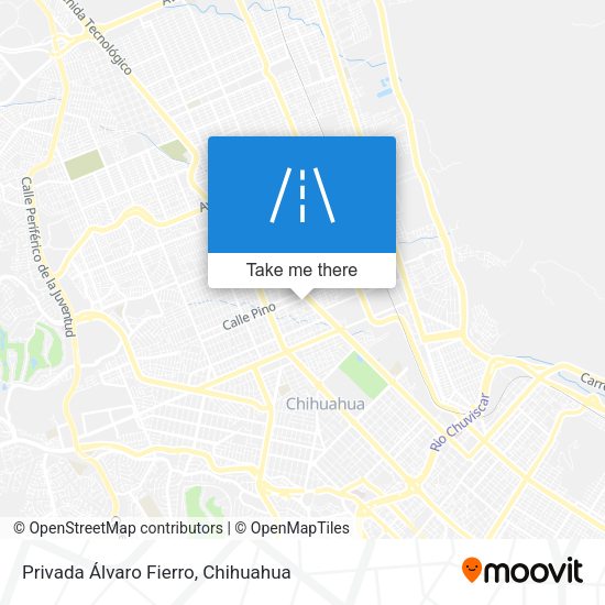 Mapa de Privada Álvaro Fierro