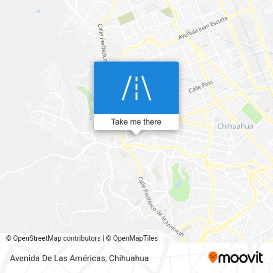 Mapa de Avenida De Las Américas