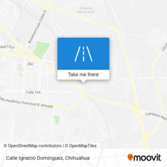 Calle Ignacio Domínguez map