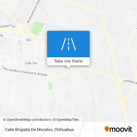 Calle Brigada De Morelos map