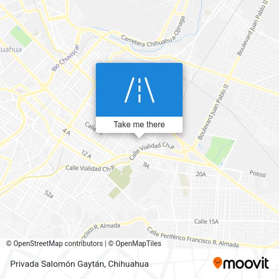 Privada Salomón Gaytán map