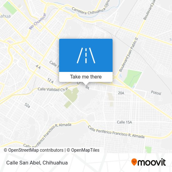 Mapa de Calle San Abel