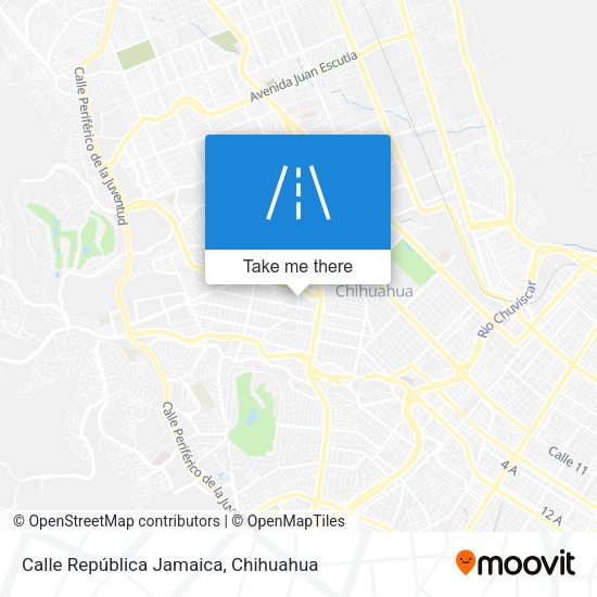 Calle República Jamaica map