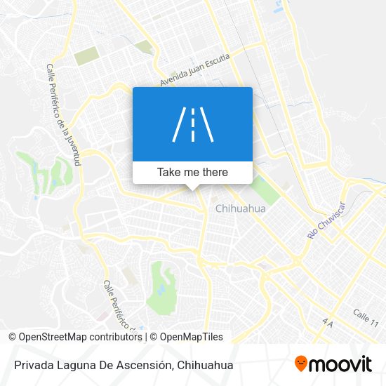 Privada Laguna De Ascensión map