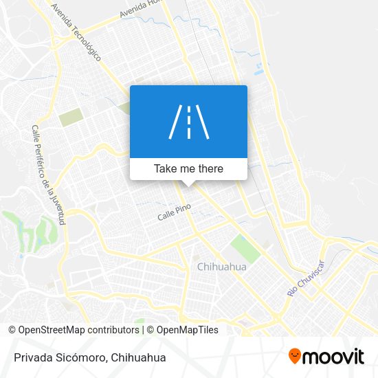 Mapa de Privada Sicómoro