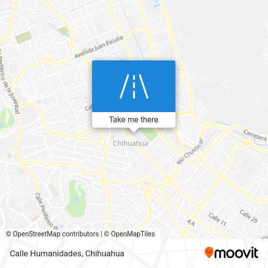 Mapa de Calle Humanidades