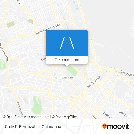 Calle F. Berriozábal map
