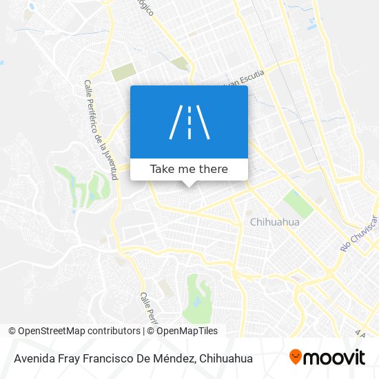 Avenida Fray Francisco De Méndez map