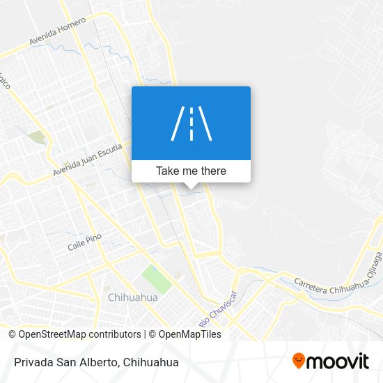 Privada San Alberto map