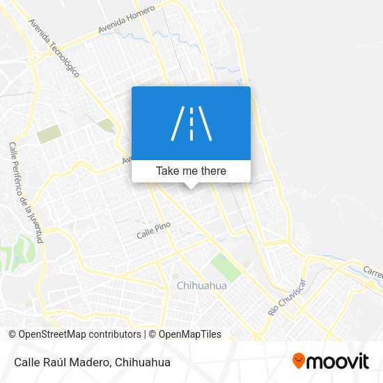 Calle Raúl Madero map