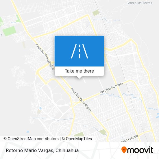 Retorno Mario Vargas map