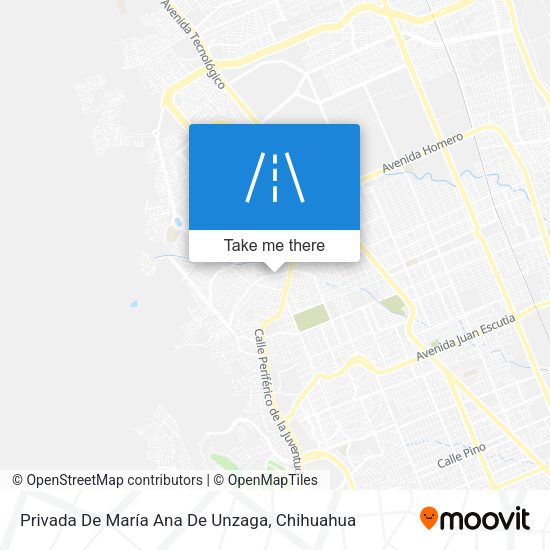 Privada De María Ana De Unzaga map