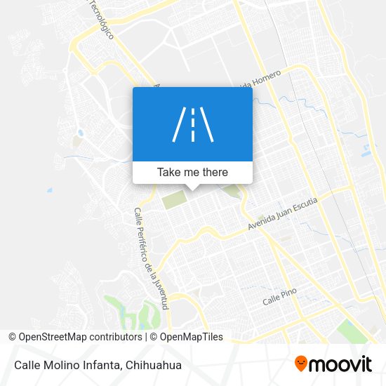 Calle Molino Infanta map
